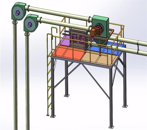 饲料上料机的设计机械结构设计模具数控工艺夹具